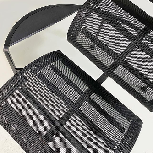 Italian Modern Black Signorina Chan Armchairs attributed to Carlo Forcolini for Alias, 1986, Set of 4 For Sale - Image 10 of 18