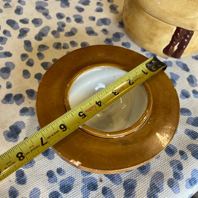 1970s Monk Figure Ceramic Cookie Jar For Sale - Image 10 of 12