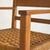 French Wood + Rope Armchair with Ottoman, 1950s For Sale - Image 9 of 10