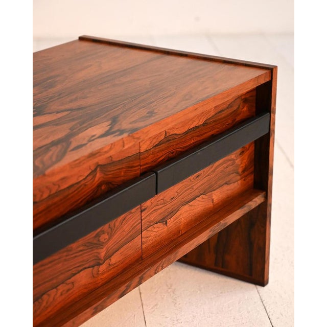 Brown Scandinavian Rosewood Hallway Unit from AB Glas & Trä, Sweden, 1960s-1970s For Sale - Image 8 of 15