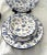 English Royal Stafford Blue & White Floral Dinnerware-A Set For Sale - Image 3 of 7
