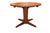 Danish Round Dining Table in Teak with Double Extension Leaves, 1960s For Sale - Image 4 of 18