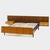 Vintage Double Bed with Floating Nightstands in Teak, 1960s For Sale - Image 10 of 10