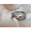 5.8 MM WIDE BEVELED EDGE Platinum Plain Wedding Band Ring 14.5 Grams, Estate For Sale - Image 10 of 18