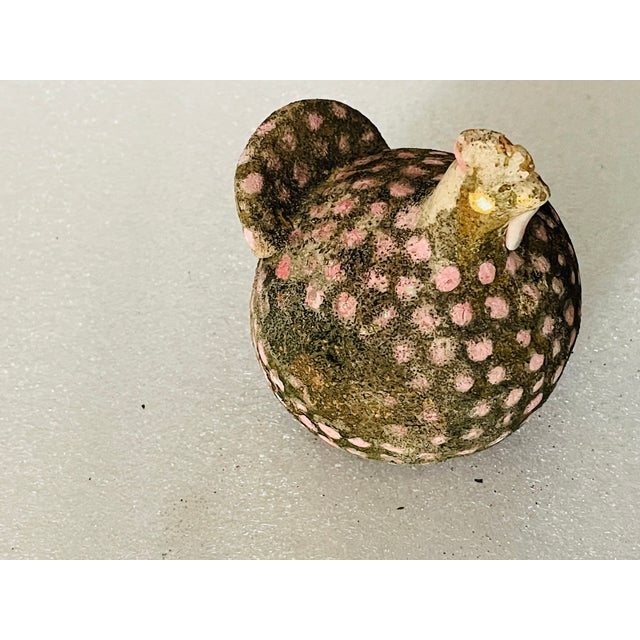 Shabby Chic Mid 20 Th C Handmade Garden Bird Figurines For Sale - Image 3 of 5