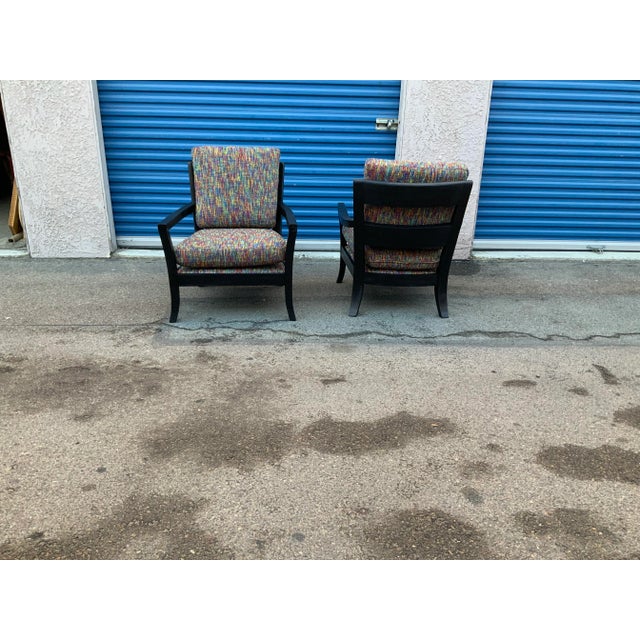 1990s Modern Lounge Chairs - a Pair For Sale In San Diego - Image 6 of 7