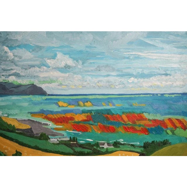 Modern Jackson, Minehead, A View on the Way Back, 21st Century, Oil on Board For Sale - Image 3 of 7