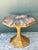 Camel Vintage Sculptural Pencil Reed and Stone Table For Sale - Image 8 of 11