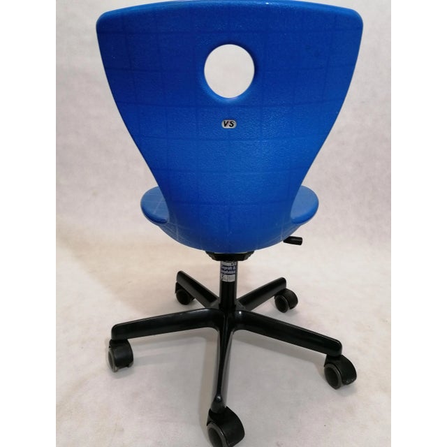 Metal Vintage Small Pantomove-Lupo Swivel Chair by Verner Panton For Sale - Image 7 of 8