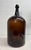 Large Rare Antique 1800's Hand Blown Amber Glass Demijohn Carboy Wine Bottle Jar For Sale - Image 9 of 13