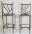 Brown Set of 2 Spanish Revival Hand-Forged Wrought-Iron Barstools, Mexico, Circa 1990 For Sale - Image 8 of 14