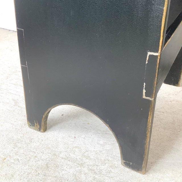 Pair of Contemporary Shaker Style Architectural Stools For Sale - Image 17 of 18