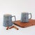 Vintage Dry Botanical Blue Mugs, 1970s, Set of 2 For Sale - Image 6 of 16
