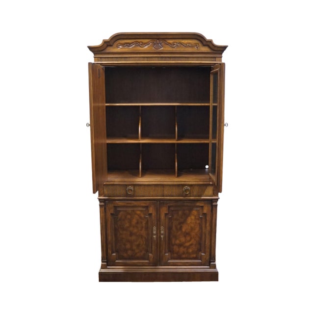 Drexel Heritage Drexel Heritage Cameo Classics Italian Neoclassical Tuscan Style 41" Clothing Storage Armoire 191-440 For Sale - Image 4 of 18