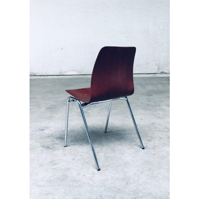 Mid-Century Design Stacking Chairs by Elmar Flötotto for Pagholz, Germany, 1960s, Set of 12 For Sale - Image 9 of 18