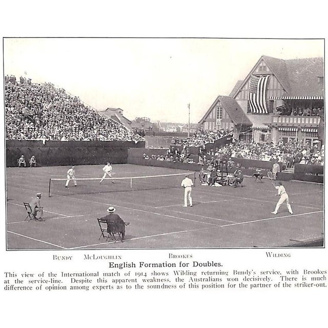 "Methods and Players of Modern Lawn Tennis" 1915 Paret, J. Parmly For Sale - Image 9 of 12