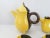 Ceramic Vintage Two-Tone Ceramic Luc Coffee Service by Auguste Lucchesi, Vallauris, 1950s, Set of 15 For Sale - Image 7 of 10