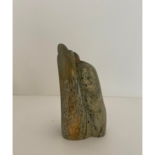 Hand Carved Stone Sculpture For Sale - Image 4 of 5