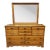 1960s B. P. John Maple Double Dresser With Mirror For Sale