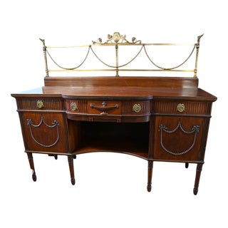 Adams Mahogany Buffet Server, 1880s For Sale
