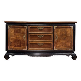 Vintage Broyhill Campaign Dresser or Credenza For Sale