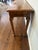 Vintage Ethan Allen Heirloom Solid Maple Sofa Console Table For Sale - Image 10 of 11