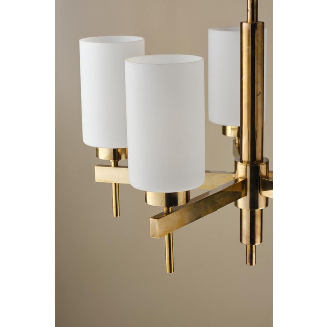 Vintage Brass Chandeliers by Hans-Agne Jakobsson, 1960s, Set of 3 For Sale - Image 6 of 8