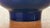Blue Mid-Century Modern German Cobalt Blue Ceramic Bangkok Series Bowl from Melitta, 1960s For Sale - Image 8 of 12