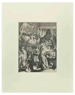 Romeyn de Hooghe, La Manière de se Bien Preparer à La Mort, Etching, 1700