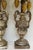 Mid 19th Century Monumental 19th-Century Italian Silver-Gilt Wood Eucharistic Altar Urns With Wheat and Grapes a Air For Sale - Image 5 of 12