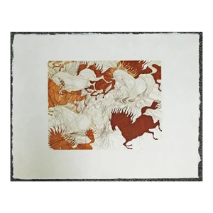 Guillaume Azoulay Suite St II Japon Signed Original Art Etching Paper