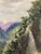 Henry d'Avesnes, Landscape with the Mauve Mountains, Oil on Cardboard, 1950s For Sale - Image 12 of 17