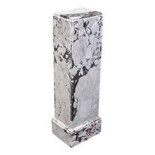 Art Deco Marble Pedestal For Sale