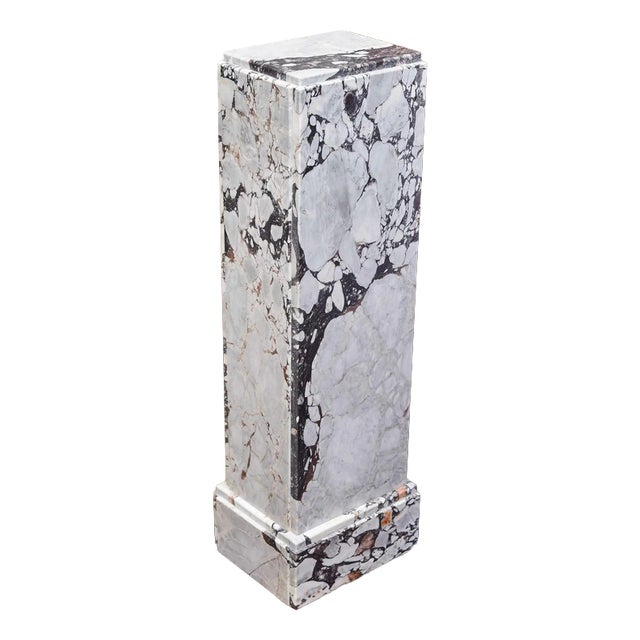 Art Deco Marble Pedestal For Sale