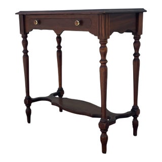 Vintage Mahogany Console Table | Entryway Table | Sofa Table| Hall Table | Traditional Accent Table For Sale