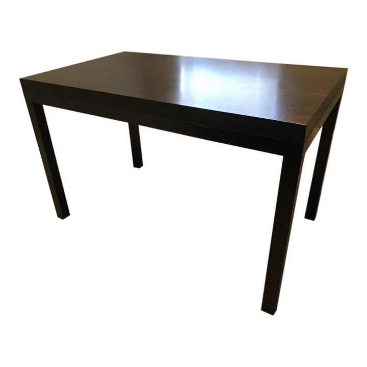 Crate & Barrel Parsons Dining Table Chairish