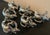 Pottery Barn Late 20th Century Lizard (Gecko) Napkin Rings Set - Set of 6 For Sale - Image 4 of 9