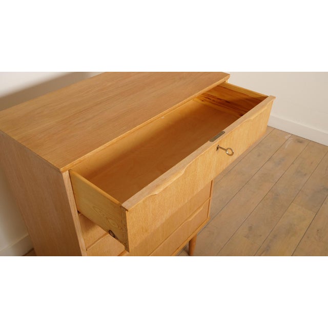 Wood Vintage Danish Teak Chest of Drawers For Sale - Image 7 of 9