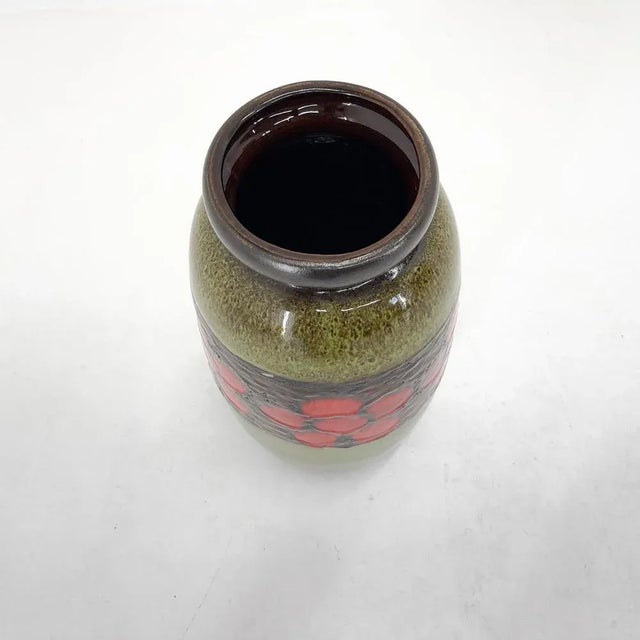 Ceramic Large Vintage German Floor Vase by Scheurich Keramik, 1970s For Sale - Image 7 of 10