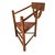 Brown 1930s Swedish Monk Chair, Scandinavian Corner Chair, Folk Art Furniture For Sale - Image 8 of 10