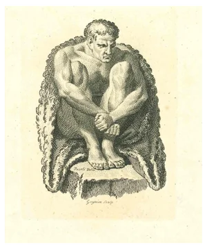 Thomas Holloway, The Physiognomy: The Thinking Man, 1810, Etching