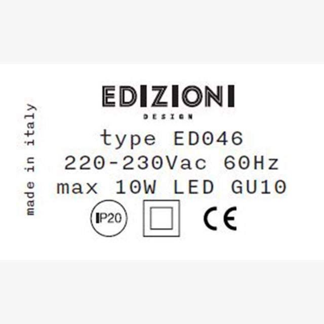 ED46.03 Hanging Lamp by Edizioni Design For Sale - Image 12 of 13