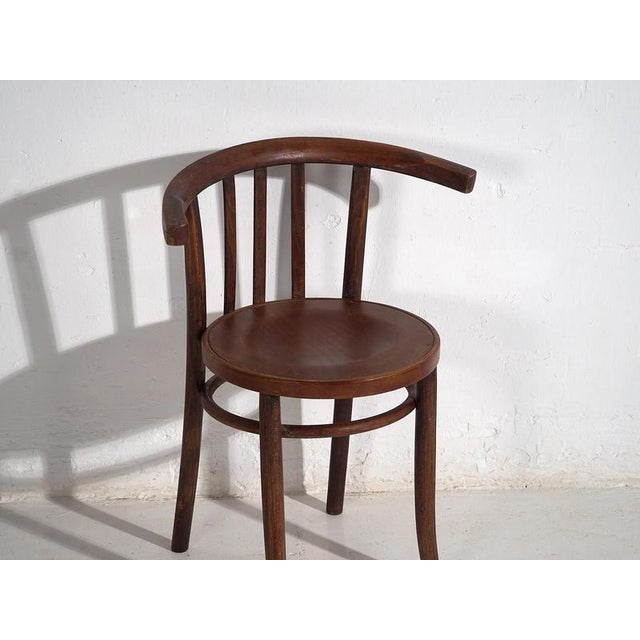Chairs with Armrests from Thonet, 1920s, Set of 2 For Sale - Image 9 of 11