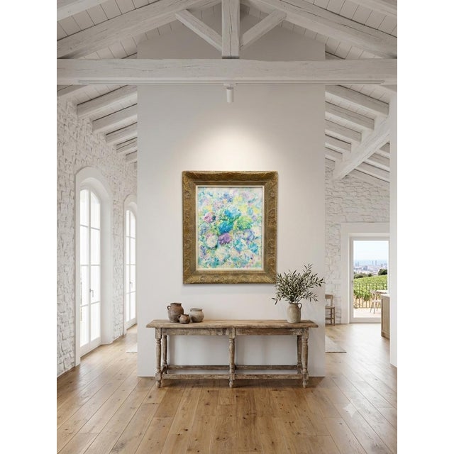 1990s Unknown, Sala, 1991, Oil on Canvas For Sale - Image 5 of 6