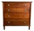 Antique Early 1800s Western Maryland Neoclassical Walnut Chest of Drawers For Sale