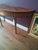 Hepplewhite Ethan Allen Hepplewhite Style Inlaid Mahogany Demilune Console Table For Sale - Image 3 of 15