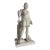 Mid 20th Century Bisque Porcelain Greco-Roman Classical Figure. For Sale