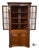 Vintage Traditional American Style Mahogany Corner / Display Cabinet For Sale - Image 9 of 12