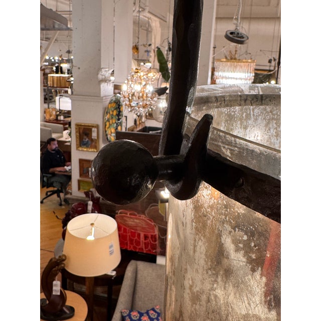 Chapman & Myers for Visual Comfort Lorford Smoke Bell Lantern For Sale - Image 9 of 12