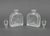 Transparent French Etched Glass Perfume Bottles, 5 For Sale - Image 8 of 13